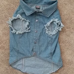 Harley Davidson dog vest